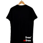 Dress 2 Undress Black tshirt BACK 1200×1400