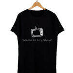 Revolution Will Not Be Televised Black t-shirt 1200×1400