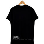 smile Black Tshirt BACK 1200×1400