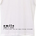 smile white tshirt-700×816